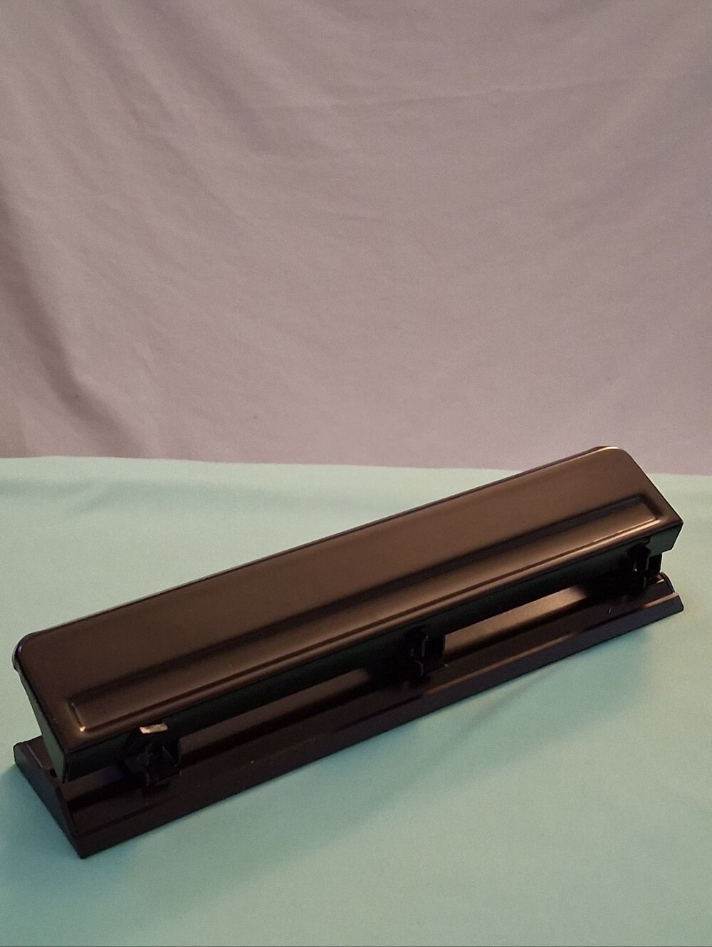Classic Black Metal 3-Hole Paper Punch